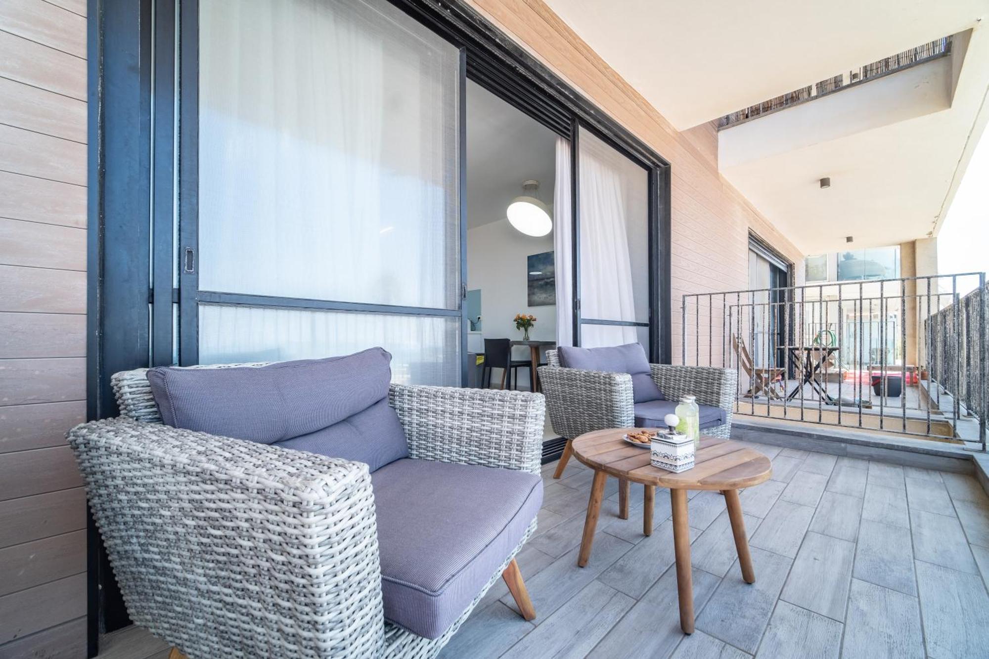 Bat Galim Full Sea View Balcony By Sea N' Rent Leilighet Haifa Eksteriør bilde