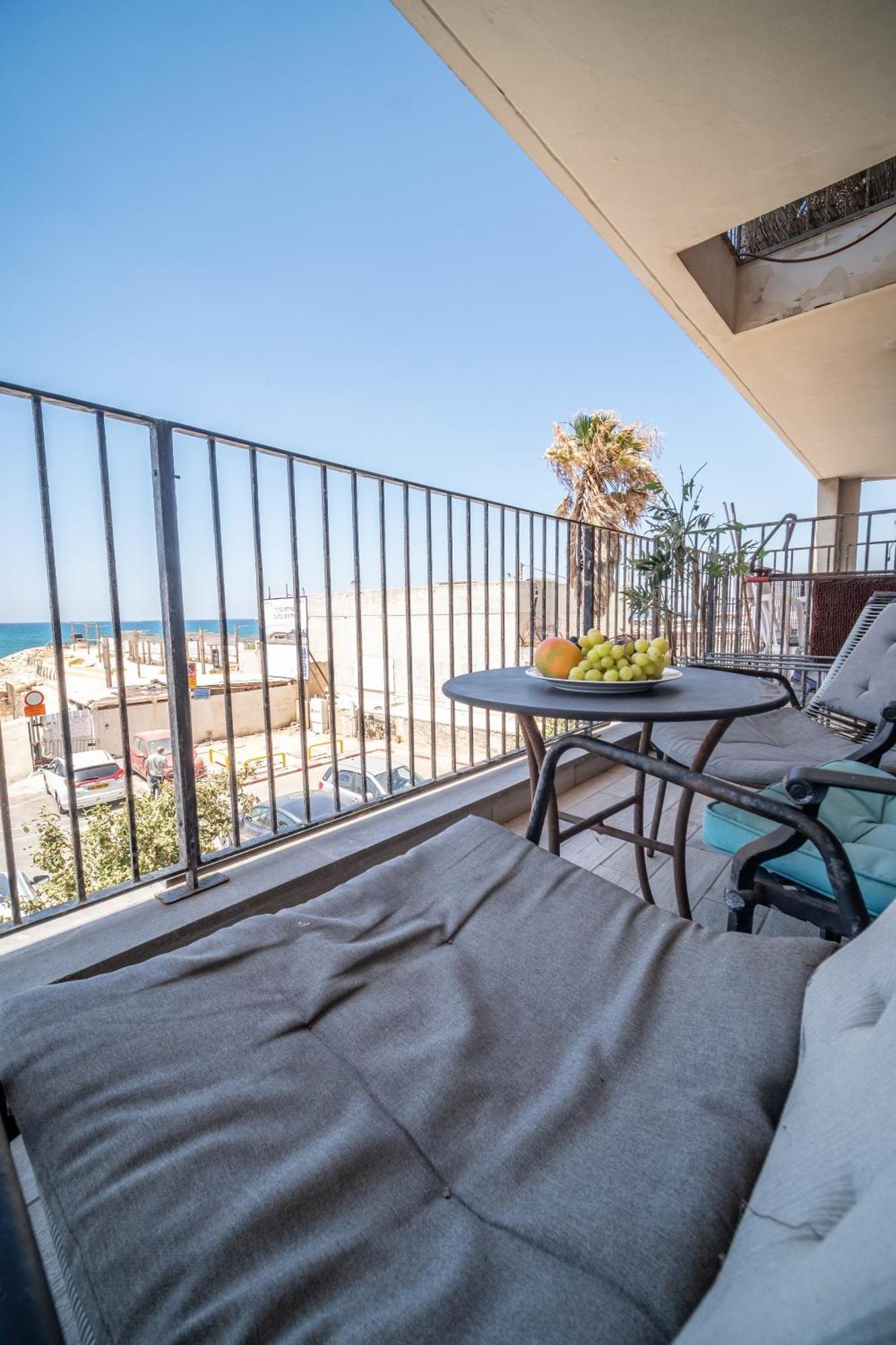 Bat Galim Full Sea View Balcony By Sea N' Rent Leilighet Haifa Eksteriør bilde