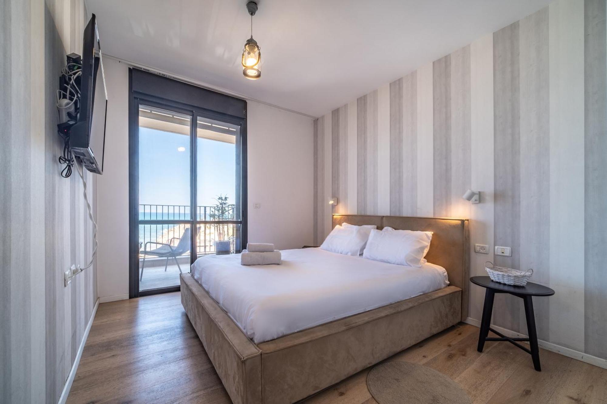 Bat Galim Full Sea View Balcony By Sea N' Rent Leilighet Haifa Eksteriør bilde